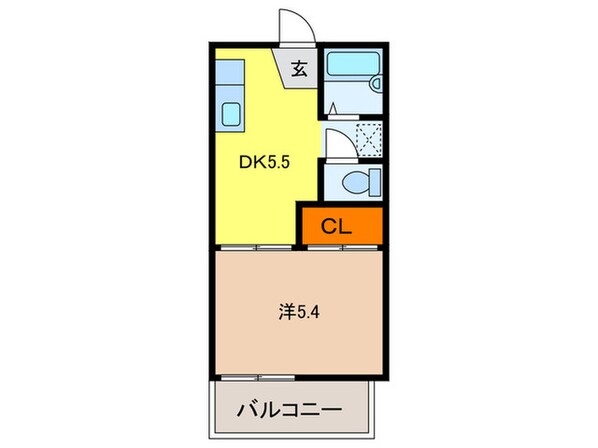 中津ハイツの物件間取画像